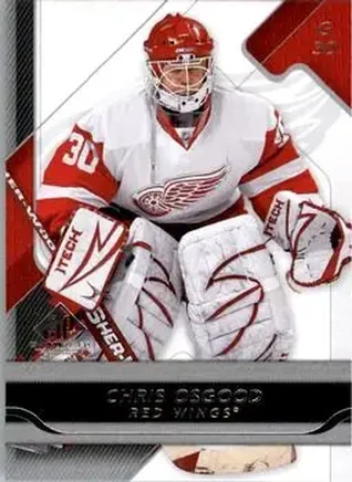 2008-09 SP Game Used #36 - Chris Osgood - Detroit Red Wings