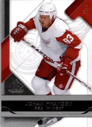 2008-09 SP Game Used #37 - Johan Franzen - Detroit Red Wings