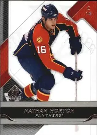 2008-09 SP Game Used #45 - Nathan Horton - Florida Panthers