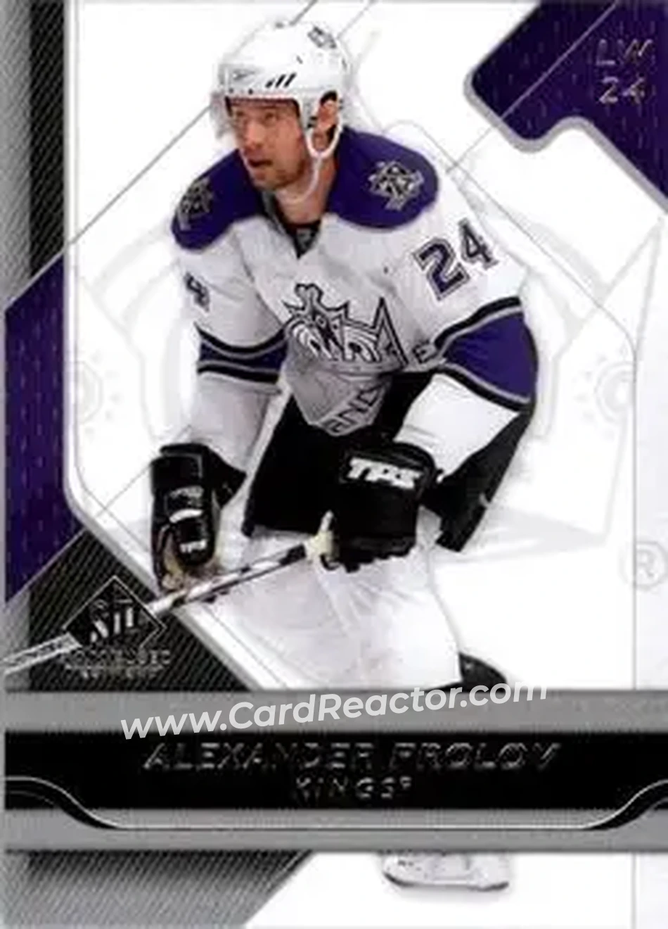 2008-09 SP Game Used #49 - Alexander Frolov - Los Angeles Kings - Front