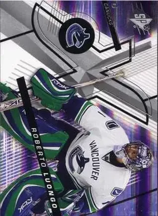 2008-09 SPx #4 - Roberto Luongo - Vancouver Canucks