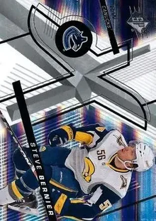2008-09 SPx #5 - Steve Bernier - Vancouver Canucks
