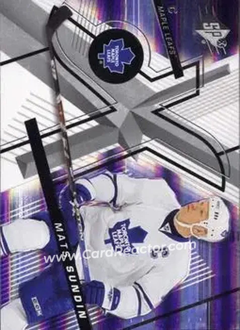 2008-09 SPx #6 - Mats Sundin - Toronto Maple Leafs - Front 2008-09 SPx #6 - Mats Sundin - Toronto Maple Leafs - Front