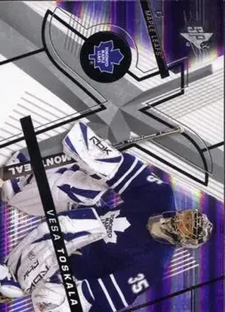 2008-09 SPx #7 - Vesa Toskala - Toronto Maple Leafs