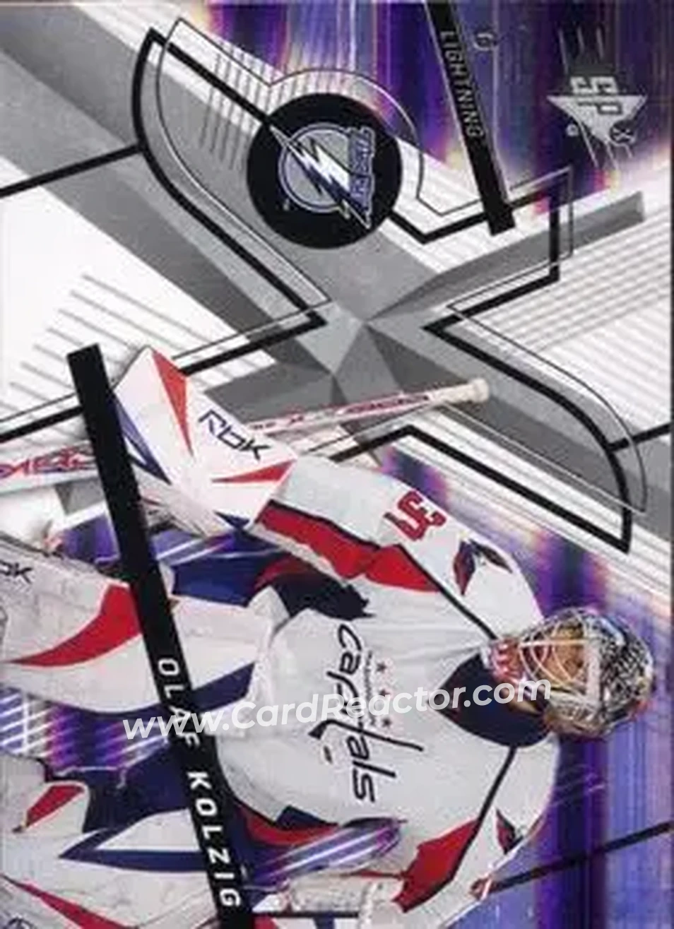 2008-09 SPx #10 - Olaf Kolzig - Tampa Bay Lightning - Front 2008-09 SPx #10 - Olaf Kolzig - Tampa Bay Lightning - Front
