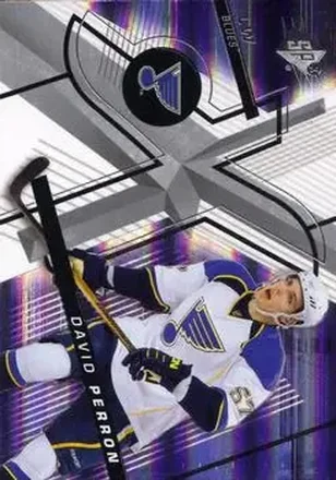 2008-09 SPx #11 - David Perron - St. Louis Blues