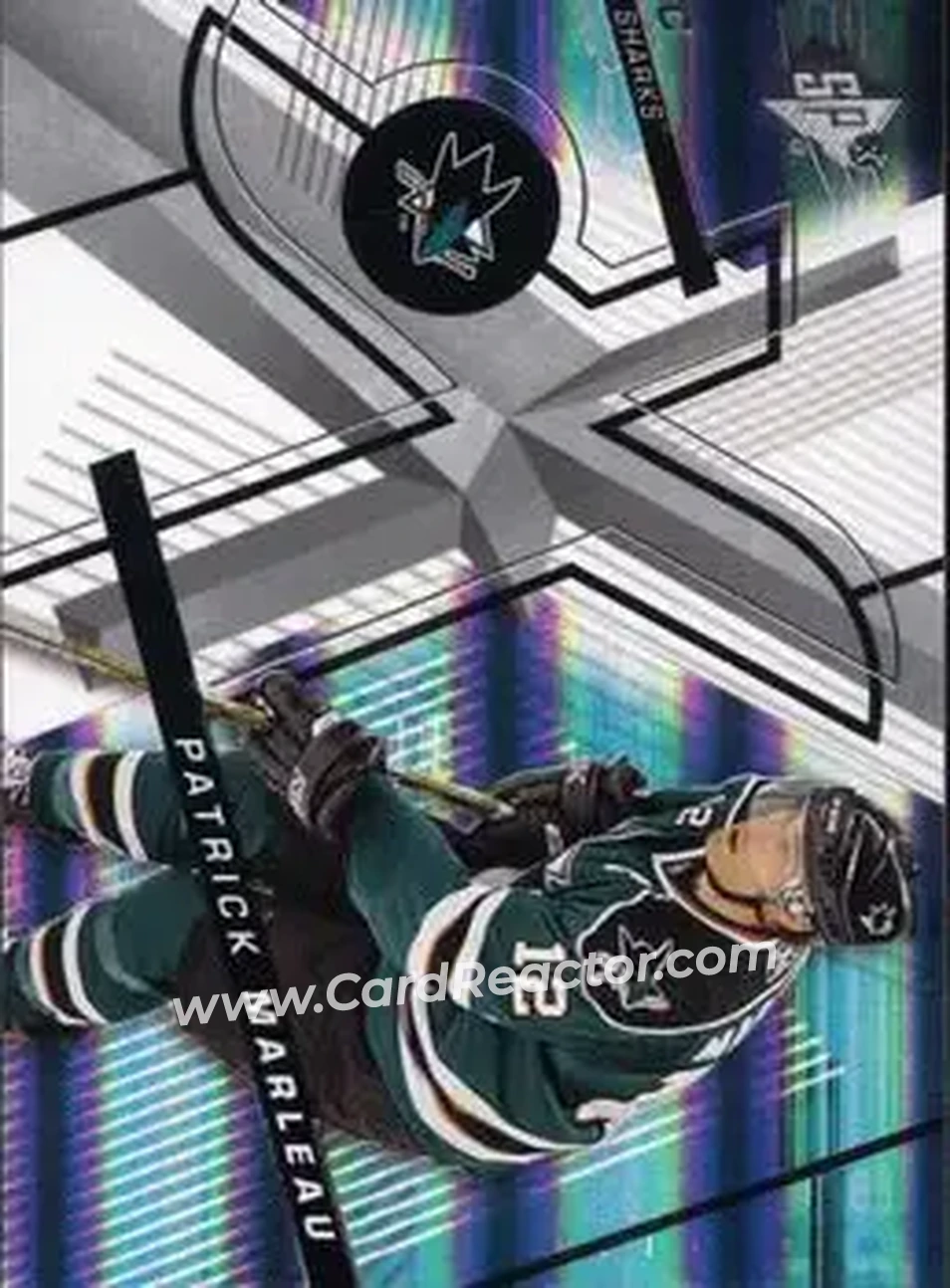 2008-09 SPx #15 - Patrick Marleau - San Jose Sharks - Front