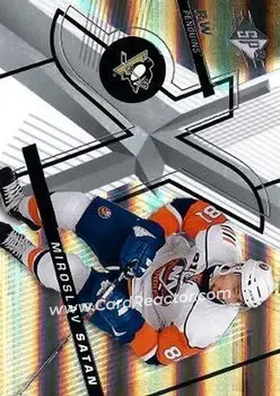 2008-09 SPx #21 - Miroslav Satan - Pittsburgh Penguins - Front