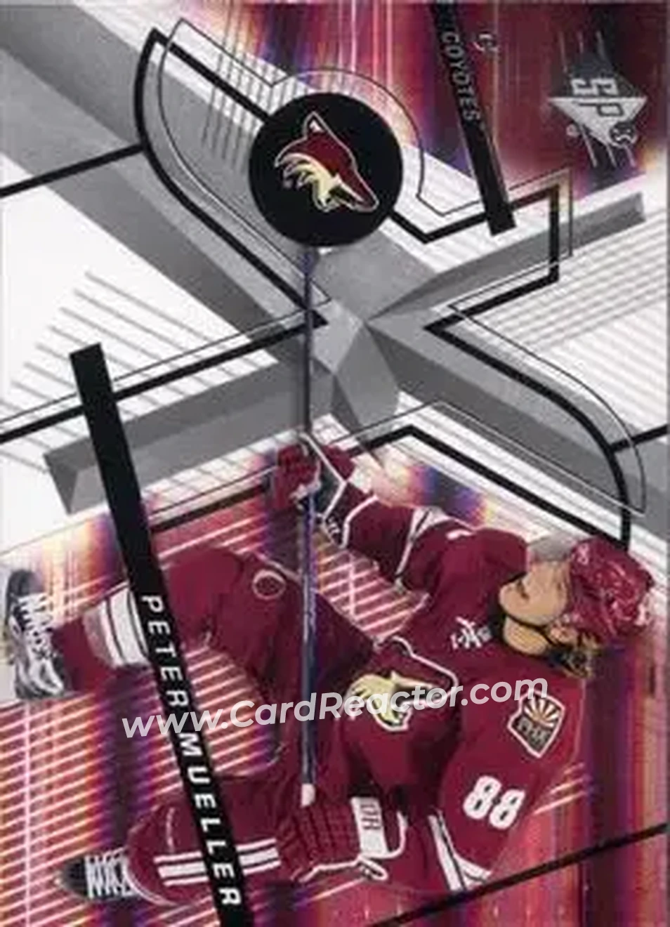 2008-09 SPx #23 - Peter Mueller - Phoenix Coyotes - Front 2008-09 SPx #23 - Peter Mueller - Phoenix Coyotes - Front