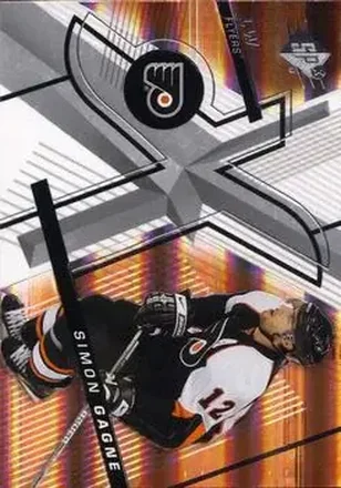 2008-09 SPx #27 - Simon Gagne - Philadelphia Flyers