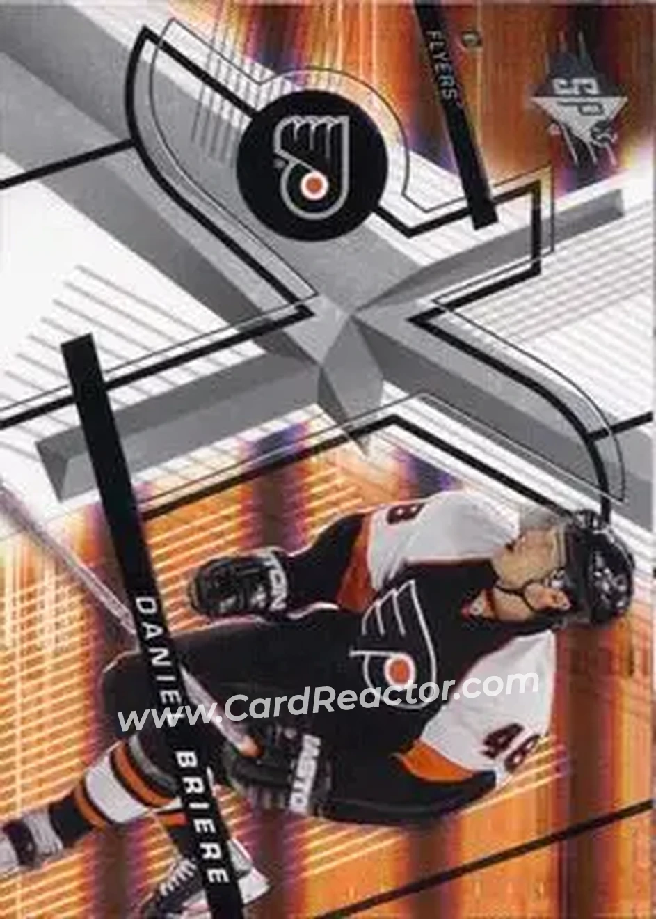 2008-09 SPx #28 - Daniel Briere - Philadelphia Flyers - Front