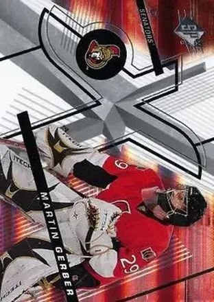 2008-09 SPx #30 - Martin Gerber - Ottawa Senators