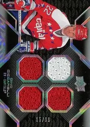 2008-09 UD Black #5 - Dino Ciccarelli - Washington Capitals