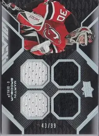 2008-09 UD Black #29 - Martin Brodeur - New Jersey Devils