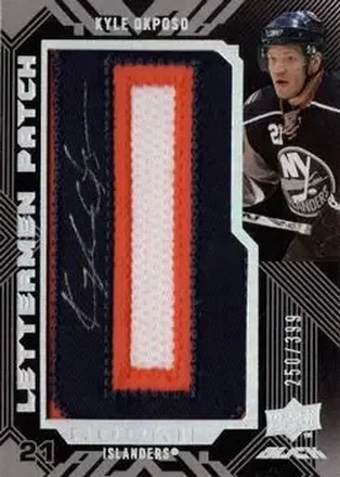 2008-09 UD Black #56 Kyle Okposo
