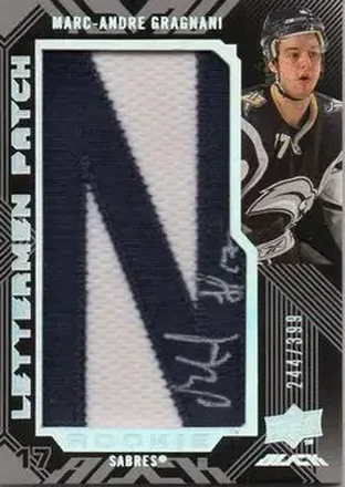 2008-09 UD Black #57 Marc-Andre Gragnani