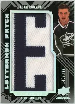 2008-09 UD Black #63 Adam Pineault