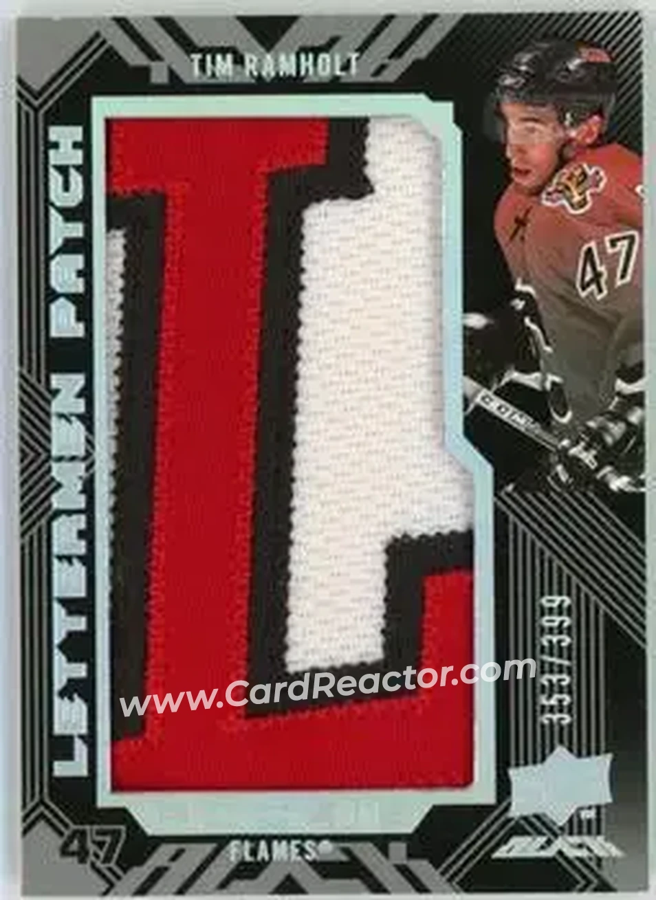 2008-09 UD Black #67 - Tim Ramholt - Calgary Flames - Front 2008-09 UD Black #67 - Tim Ramholt - Calgary Flames - Front