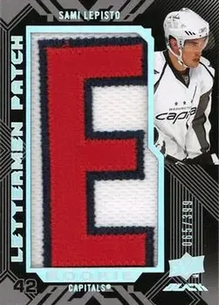 2008-09 UD Black #70 - Sami Lepisto - Washington Capitals