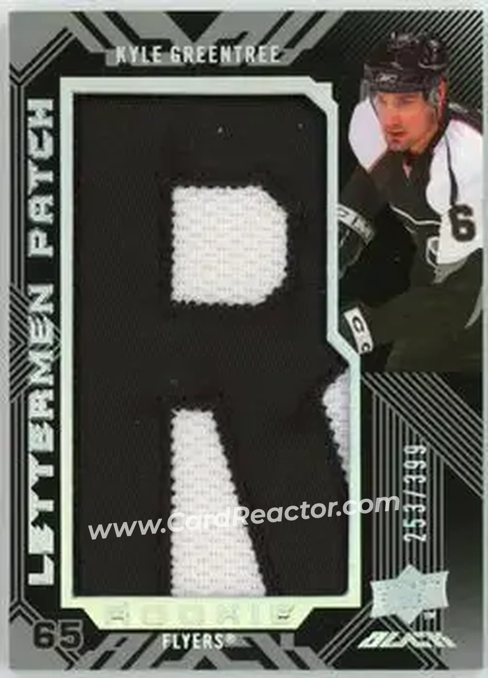 2008-09 UD Black #76 - Kyle Greentree - Philadelphia Flyers