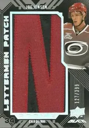 2008-09 UD Black #77 - Joe Jensen - Carolina Hurricanes