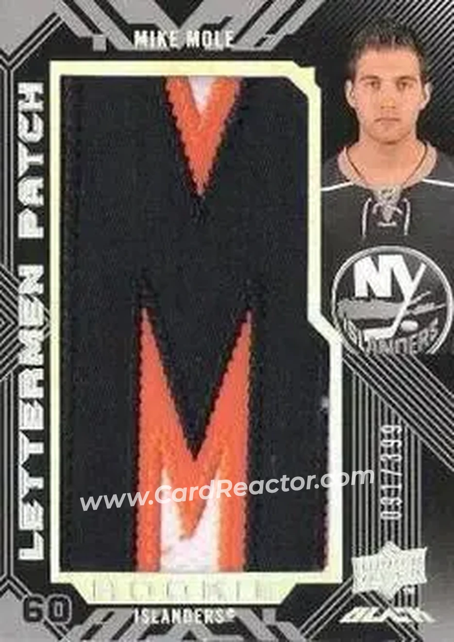 2008-09 UD Black #87 - Mike Mole - New York Islanders