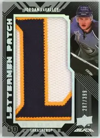 2008-09 UD Black #88 - Jordan LaVallee - Atlanta Thrashers