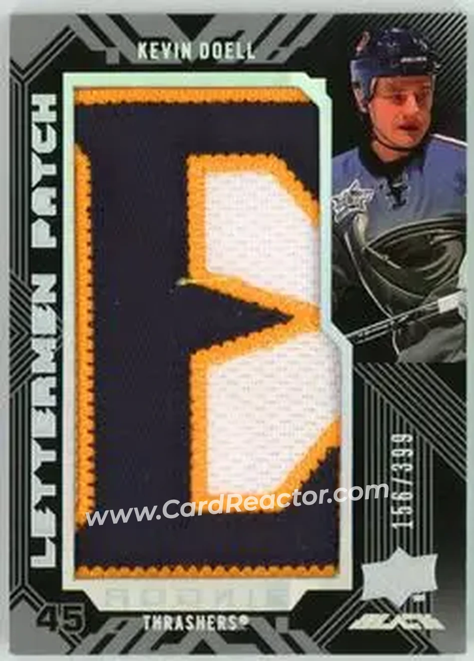 2008-09 UD Black #96 - Kevin Doell - Atlanta Thrashers - Front