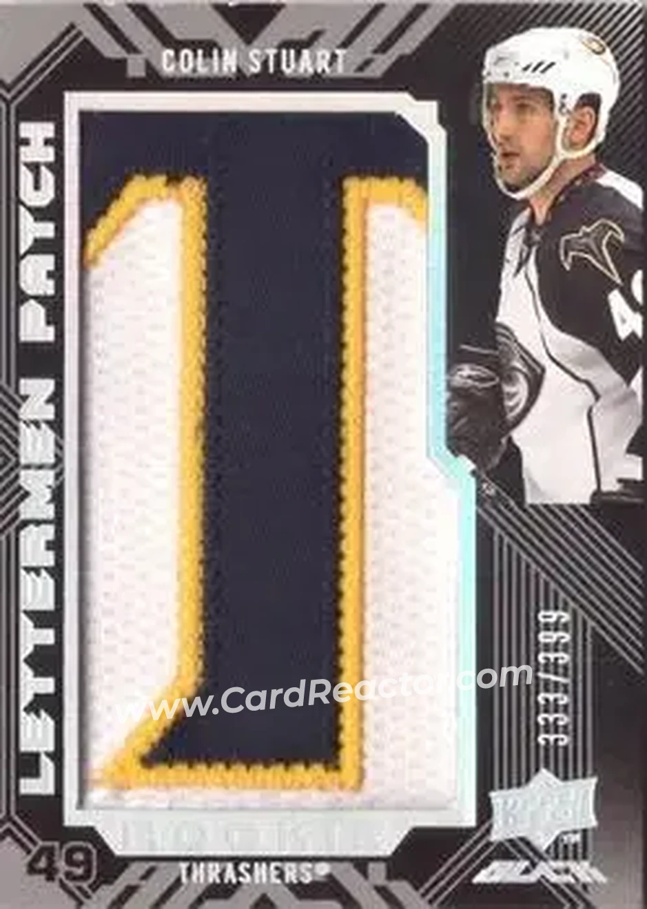 2008-09 UD Black #99 - Colin Stuart - Atlanta Thrashers