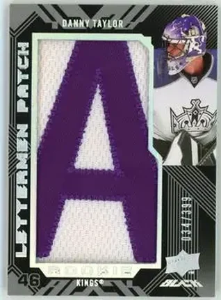2008-09 UD Black #100 - Danny Taylor - Los Angeles Kings
