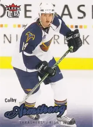 2008-09 Ultra #3 - Colby Armstrong - Atlanta Thrashers