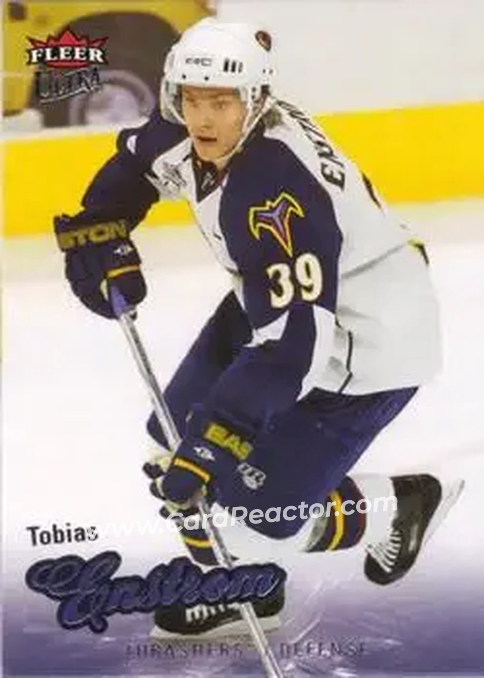 2008-09 Ultra #6 - Tobias Enstrom - Atlanta Thrashers - Front
