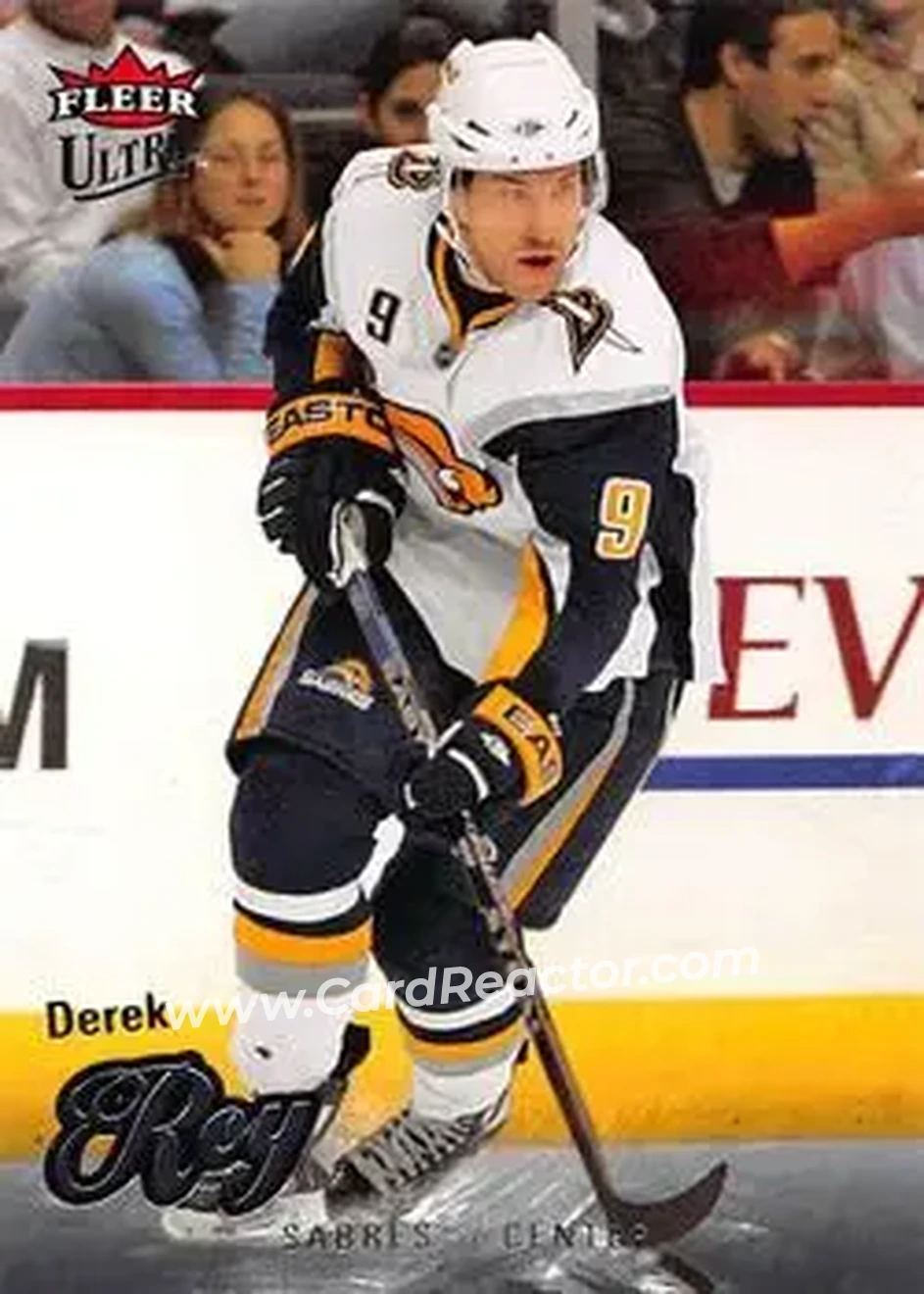2008-09 Ultra #17 - Derek Roy - Buffalo Sabres - Front