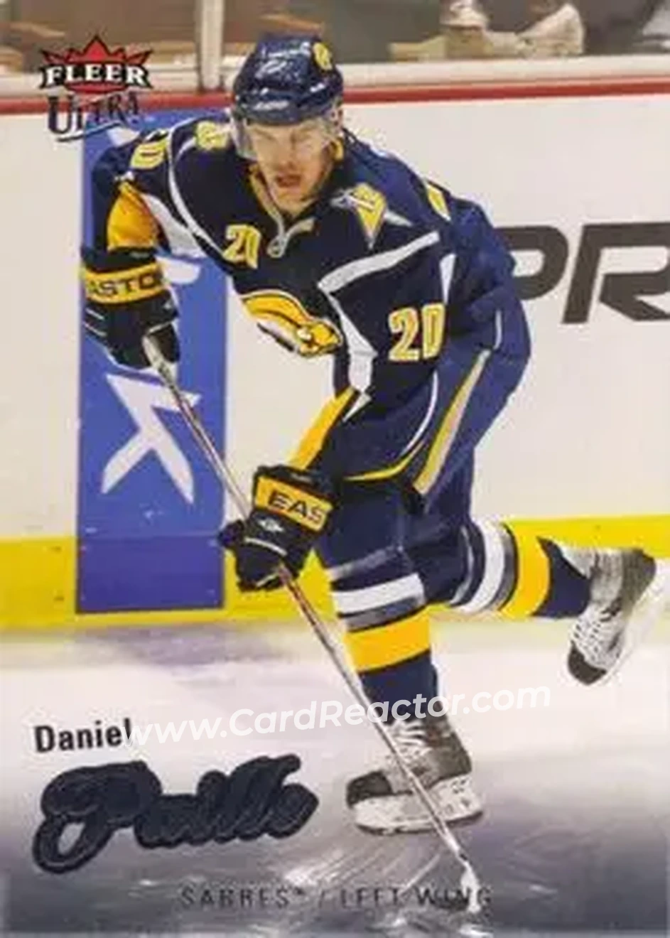 2008-09 Ultra #20 - Daniel Paille - Buffalo Sabres - Front