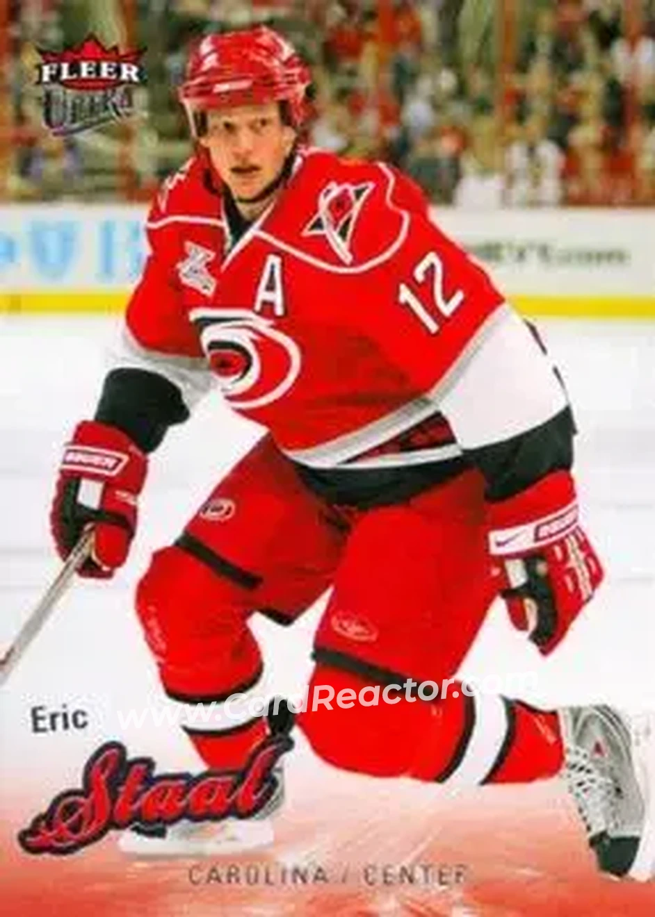 2008-09 Ultra #21 - Eric Staal - Carolina Hurricanes - Front