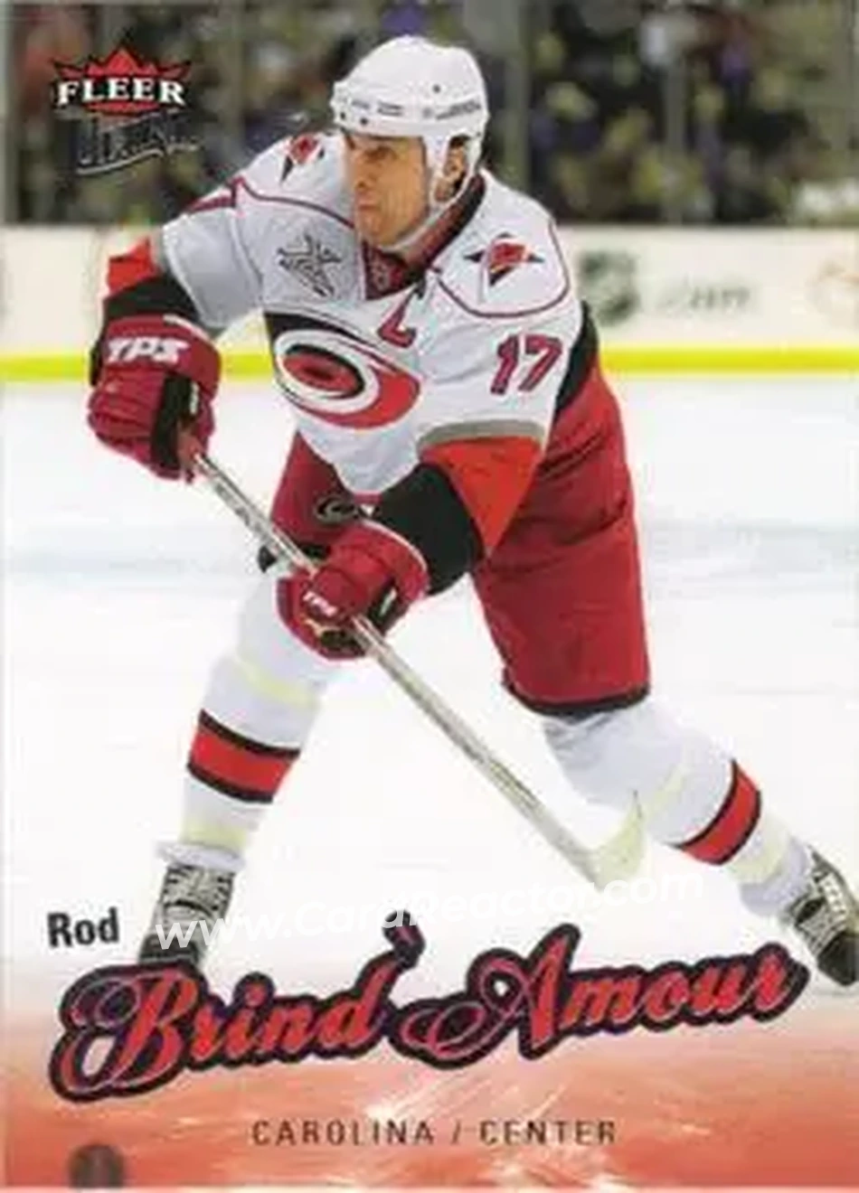 2008-09 Ultra #22 - Rod Brind`Amour - Carolina Hurricanes - Front