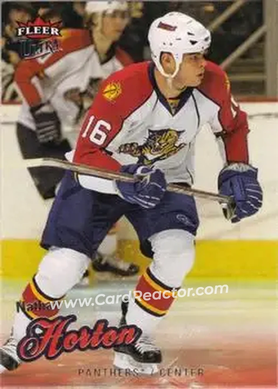 2008-09 Ultra #28 - Nathan Horton - Florida Panthers - Front
