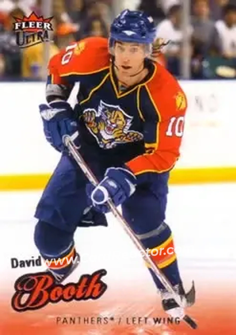 2008-09 Ultra #29 - David Booth - Florida Panthers - Front