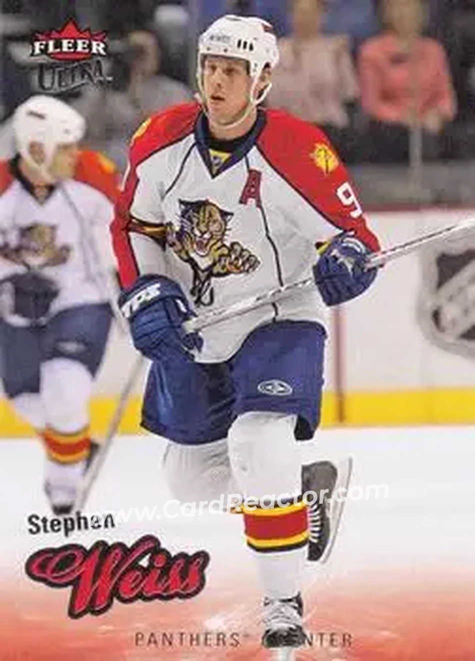 2008-09 Ultra #30 - Stephen Weiss - Florida Panthers - Front