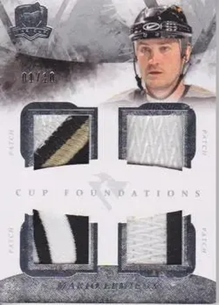 2010-11 Upper Deck The Cup - Foundations Patches #CF-ML - Mario Lemieux - Pittsburgh Penguins