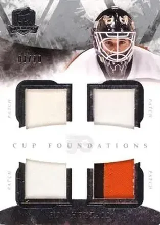 2010-11 Upper Deck The Cup - Foundations Patches #CF-RH - Ron Hextall - Philadelphia Flyers