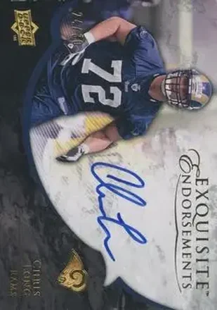 2008 Upper Deck Exquisite Collection - Endorsements #EE-CL - Chris Long - St. Louis Rams