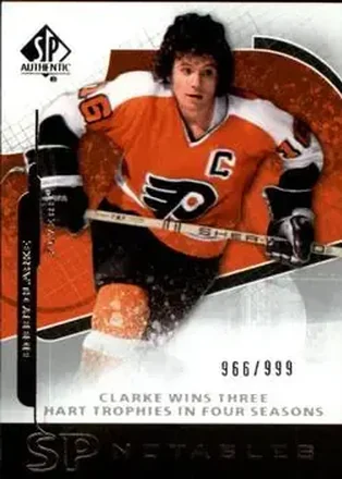 2008-09 SP Authentic #103 - Bob Clarke - Philadelphia Flyers