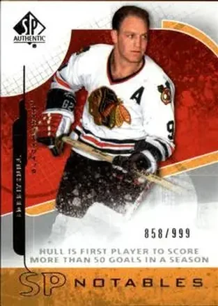 2008-09 SP Authentic #104 Bobby Hull