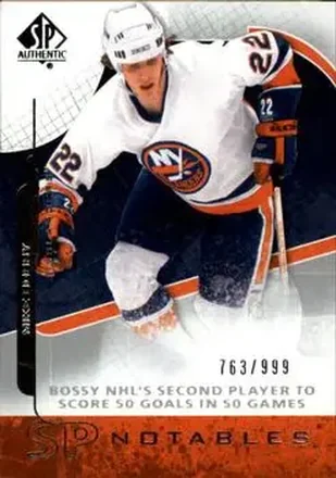2008-09 SP Authentic #106 Mike Bossy