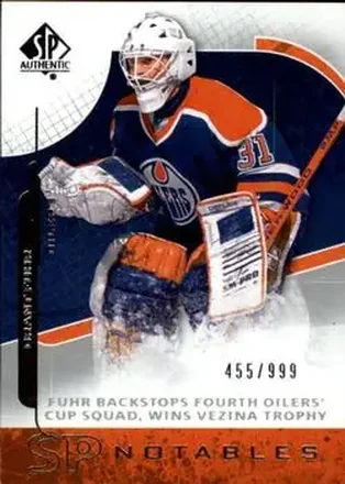 2008-09 SP Authentic #114 - Grant Fuhr - Edmonton Oilers