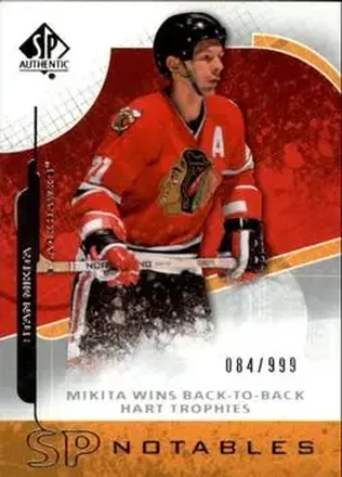 2008-09 SP Authentic #152 - Stan Mikita - Chicago Blackhawks