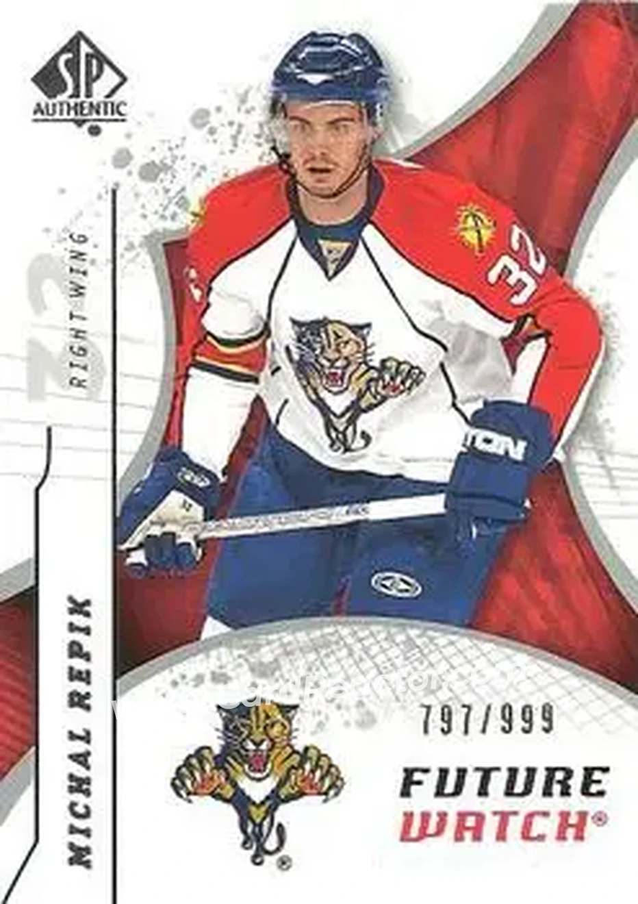 2008-09 SP Authentic #166 - Michal Repik - Florida Panthers - Front