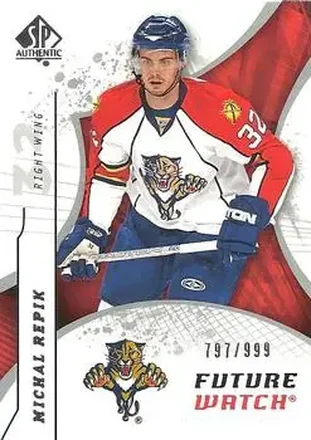 2008-09 SP Authentic #166 Michal Repik