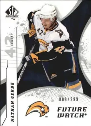 2008-09 SP Authentic #173 Nathan Gerbe